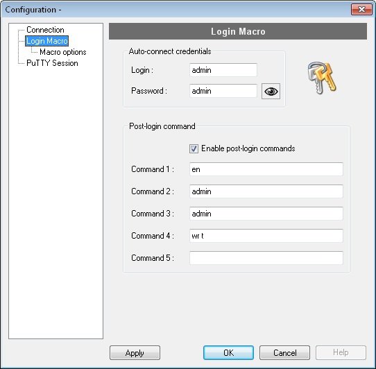 Putty Connection Manager