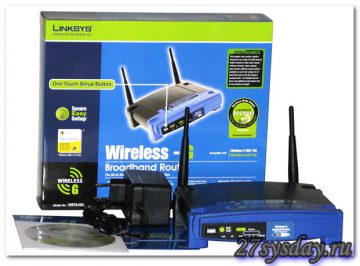 Настройка роутера linksys wrt54gl