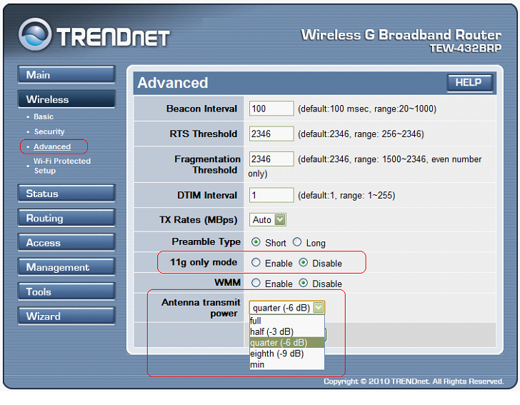 Обзор и настройка универсального роутера Trendnet (модели tew 652brp)