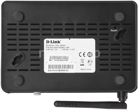 DSL роутер D Link 2640u – пошаговая настройка